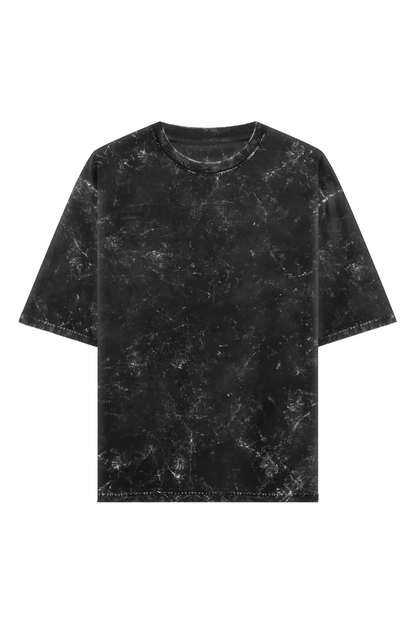 “BLESSED” Acid-Washed Oversized T-Shirt
